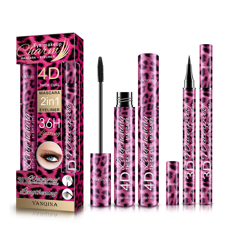 Makeup Red Leopard Eyeliner and Mascara Set Makeup Red Leopard Eyeliner and Mascara Set